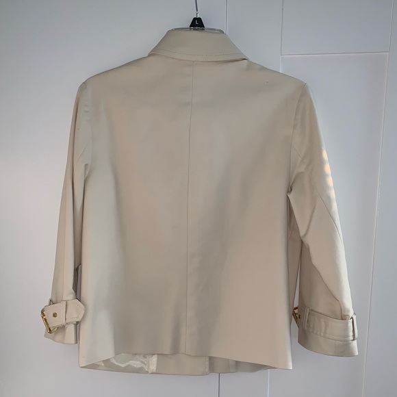 Michael Kors Cream Beige Petite Medium Jacket Coat - Picture 2 of 4